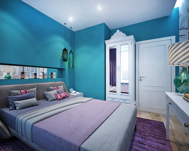 Фото из портфолио Лавандовое королевство – фотографии дизайна интерьеров на INMYROOM