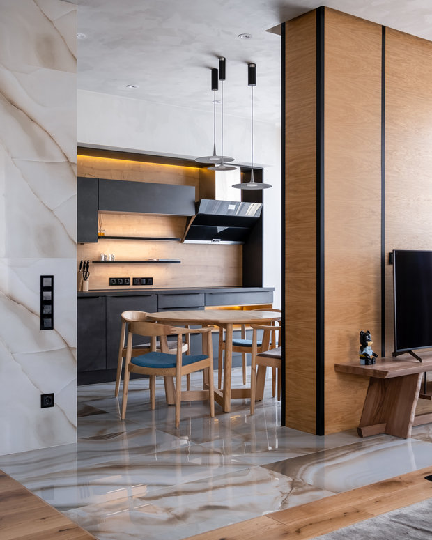 Фото из портфолио Невский (реализация) – фотографии дизайна интерьеров на INMYROOM