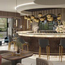 Фото из портфолио NEW STAR HOTEL. Lobby – фотографии дизайна интерьеров на INMYROOM