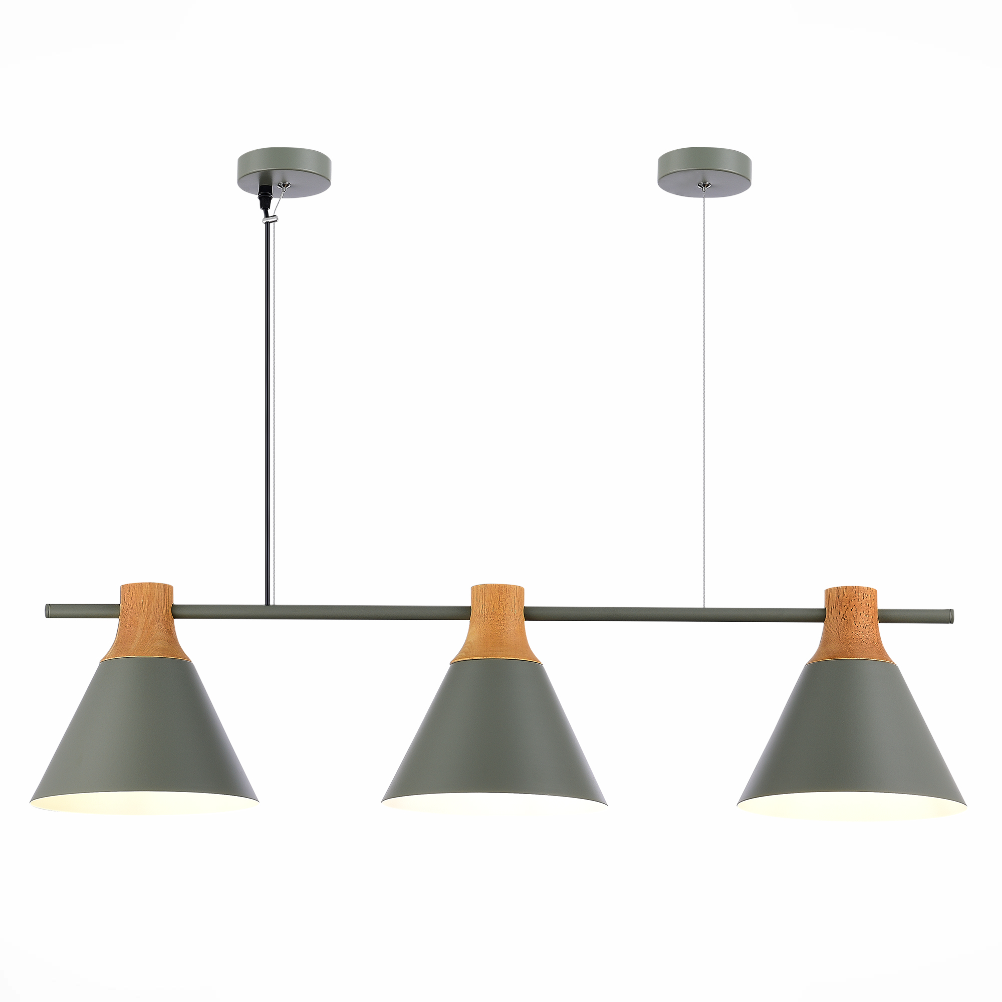 Подвесная люстра Modica серого цвета