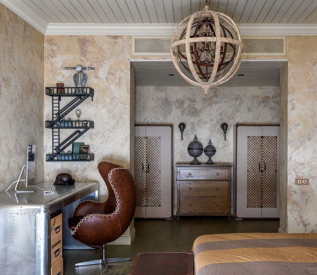 Фотография: Детская в стиле Лофт, Прованс и Кантри, Эклектика, Дом, Особняк, Московская область, 4 и больше, Более 90 метров, Дарья Мисюра, Эксклюзивные проекты – фото на INMYROOM