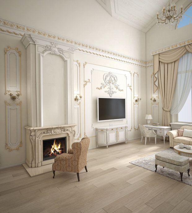 Фото из портфолио Классический дом в ЛО – фотографии дизайна интерьеров на INMYROOM