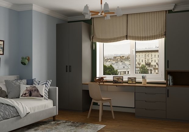 Фото из портфолио Детская – фотографии дизайна интерьеров на INMYROOM