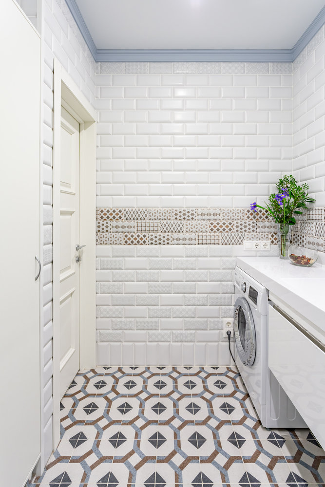 Фотография: Ванная в стиле Современный, Малогабаритная квартира, Квартира, Проект недели, Москва, 1 комната, до 40 метров, Ирина Долганова – фото на INMYROOM Фотография: Ванная в стиле Современный, Малогабаритная квартира, Квартира, Проект недели, Москва, 1 комната, до 40 метров, Ирина Долганова – фото на INMYROOM