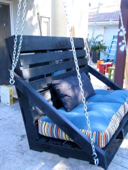 Фотография: Балкон, Терраса в стиле Прованс и Кантри, Современный, DIY, Дом, Ландшафт, Стиль жизни, Дача, Гамак, Качели – фото на INMYROOM