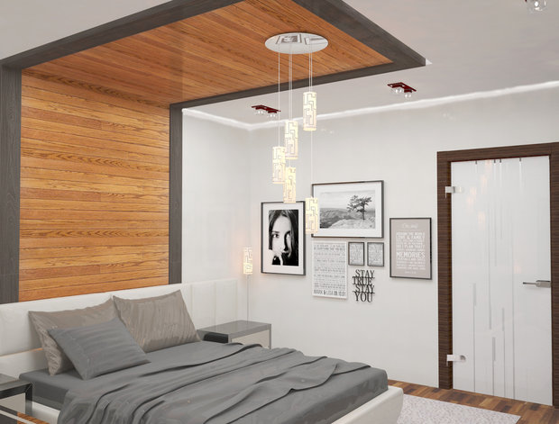 Фото из портфолио Спальня в стиле "хай тек" – фотографии дизайна интерьеров на INMYROOM