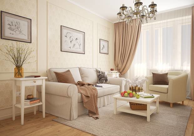 Фотография: Гостиная в стиле Классический – фото на INMYROOM