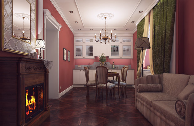 Фото из портфолио Маленькая Англия – фотографии дизайна интерьеров на INMYROOM