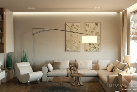 Гостиная в современном стиле