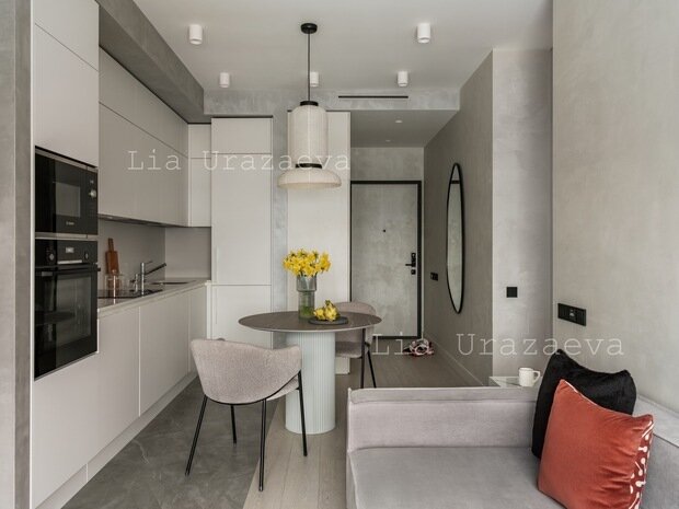 Фото из портфолио ЖК Метрополия, шёлк – фотографии дизайна интерьеров на INMYROOM