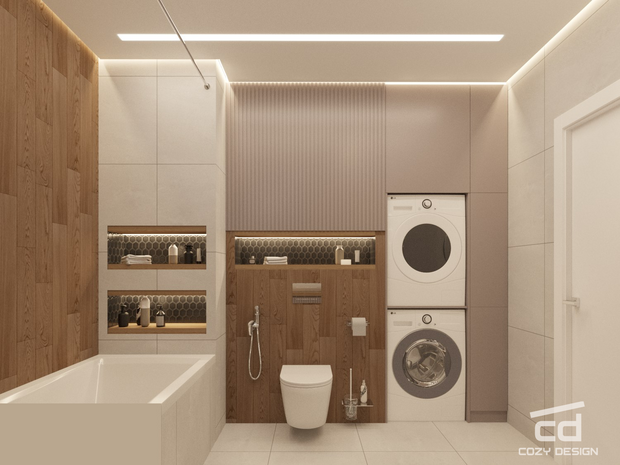 Фото из портфолио Квартира 38 м2 для молодой пары – фотографии дизайна интерьеров на INMYROOM