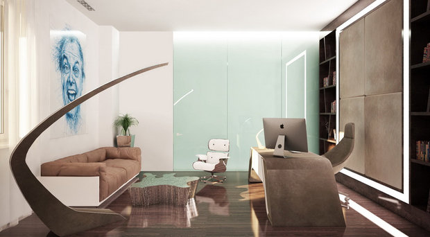 Фото из портфолио Квартира 420 кв.м. – фотографии дизайна интерьеров на INMYROOM