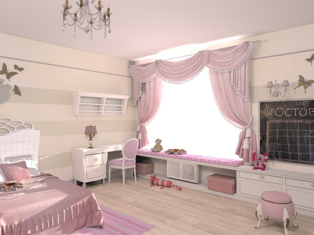 Фото из портфолио детская – фотографии дизайна интерьеров на InMyRoom.ru