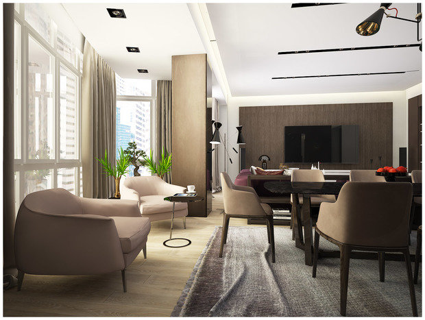 Фото из портфолио 50 оттенков кофе  – фотографии дизайна интерьеров на INMYROOM