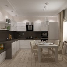 Фото из портфолио Кухня-Гостиная – фотографии дизайна интерьеров на INMYROOM