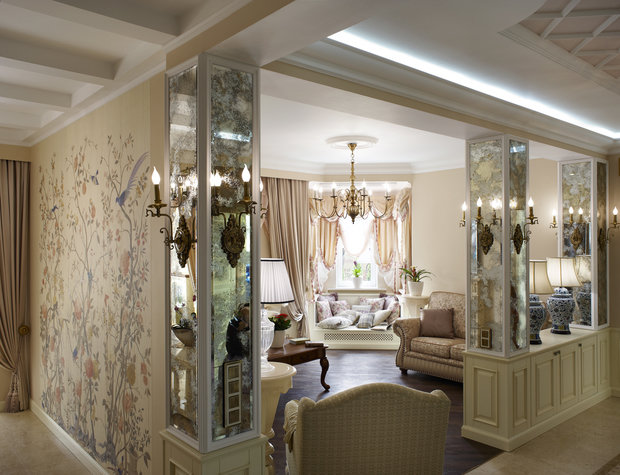 Фото из портфолио Коттедж в стиле Современная классика – фотографии дизайна интерьеров на INMYROOM