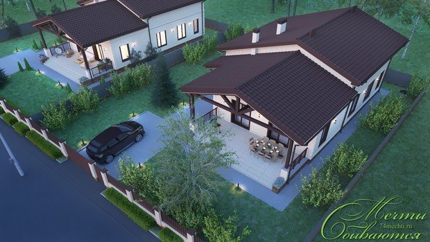 Фото из портфолио Комплекс жилых домов в загородном посёлке – фотографии дизайна интерьеров на INMYROOM