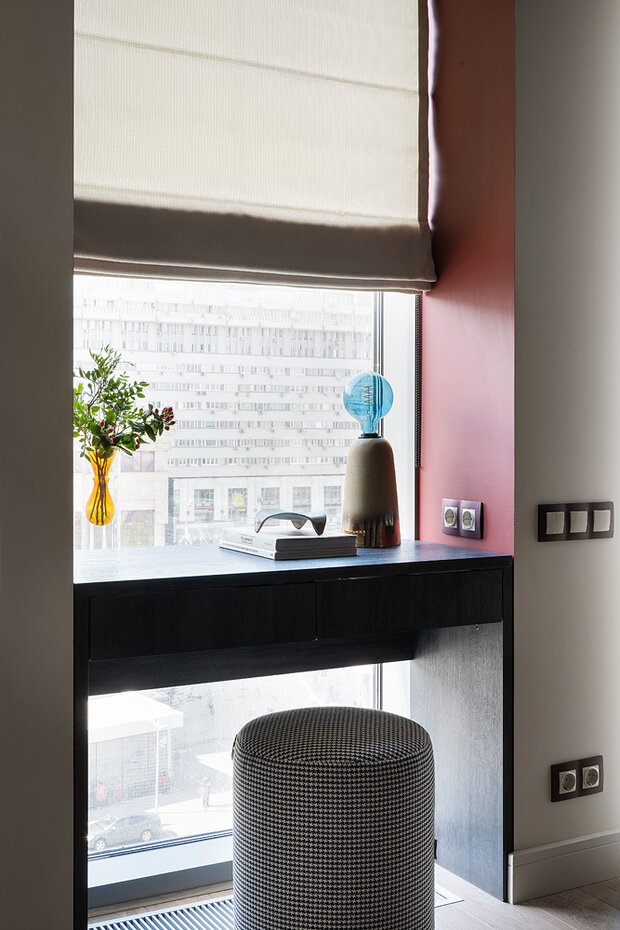 Фотография: Спальня в стиле Современный, Минимализм, Квартира, Проект дня, Москва, 2 комнаты, до 40 метров, Gromova Buro, Анна Громова – фото на INMYROOM