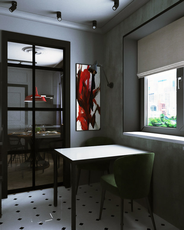 Фото из портфолио Квартира Хрущевка – фотографии дизайна интерьеров на INMYROOM