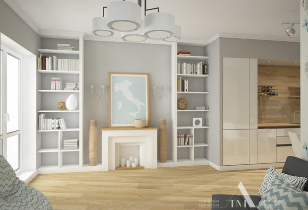 Фото из портфолио Проекты – фотографии дизайна интерьеров на InMyRoom.ru