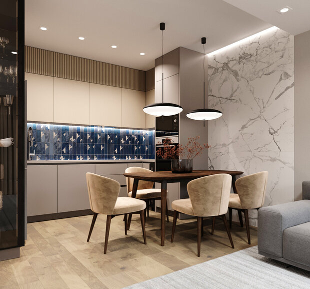 Фото из портфолио Жк Кит – фотографии дизайна интерьеров на INMYROOM