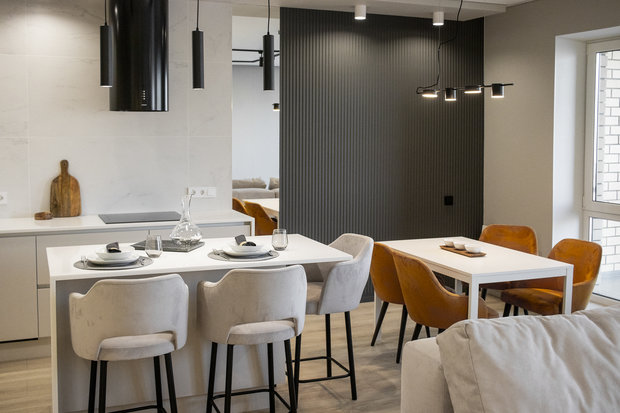 Фото из портфолио Проект квартиры в ЖК Правобережный, Тюмень – фотографии дизайна интерьеров на INMYROOM