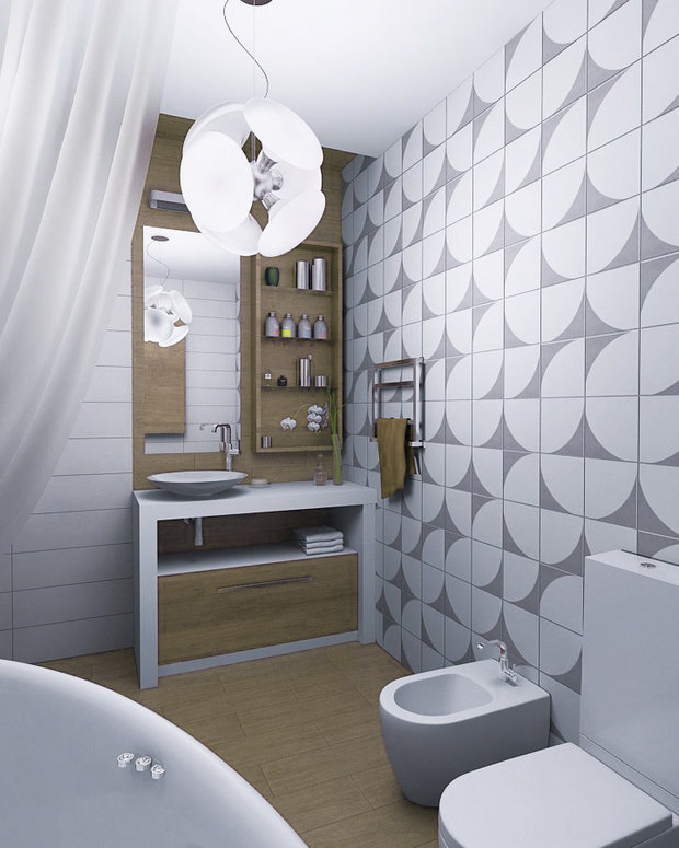 Фото из портфолио Пентхауз Ri – фотографии дизайна интерьеров на INMYROOM