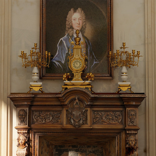 Фото из портфолио Изысканность и современность каминных часов  – фотографии дизайна интерьеров на INMYROOM