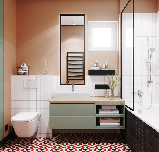 Фото из портфолио Жк Славянка Сколково – фотографии дизайна интерьеров на INMYROOM