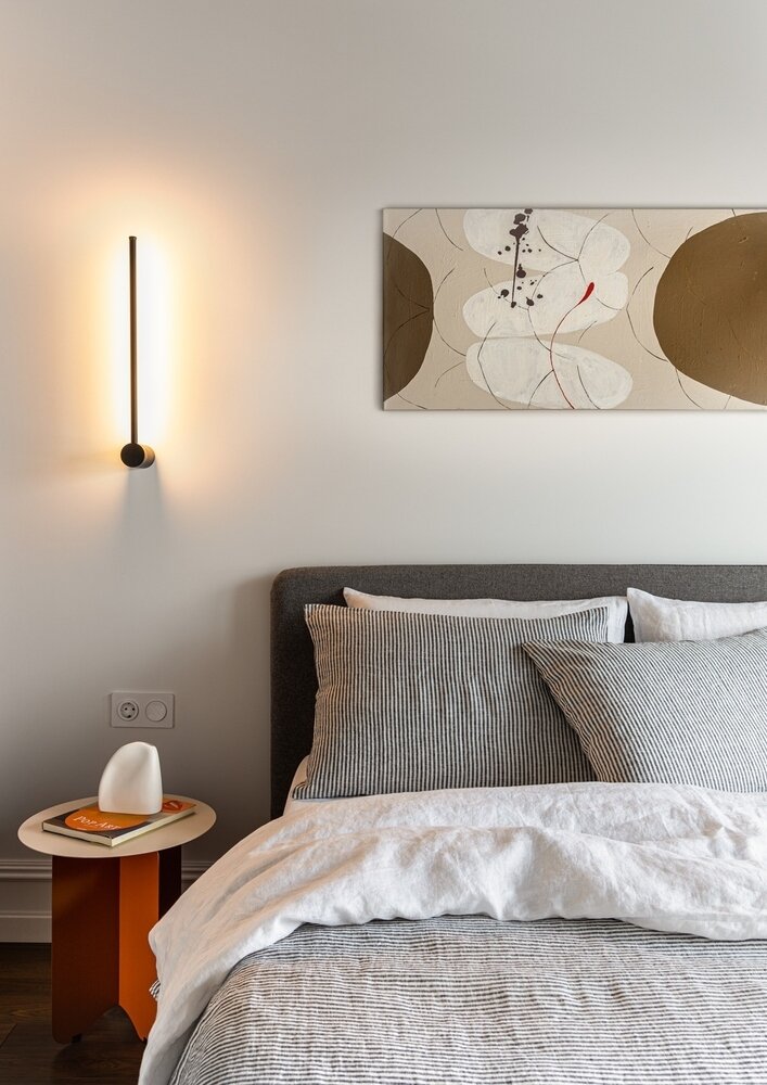 Фотография: Спальня в стиле Современный, Квартира, Проект недели, Москва, 2 комнаты, 40-60 метров, Volume – фото на INMYROOM Фотография: Спальня в стиле Современный, Квартира, Проект недели, Москва, 2 комнаты, 40-60 метров, Volume – фото на INMYROOM