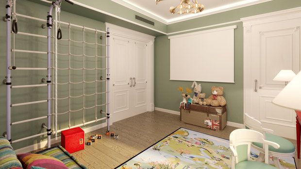 Фото из портфолио Таунхаус Парк Авеню – фотографии дизайна интерьеров на INMYROOM