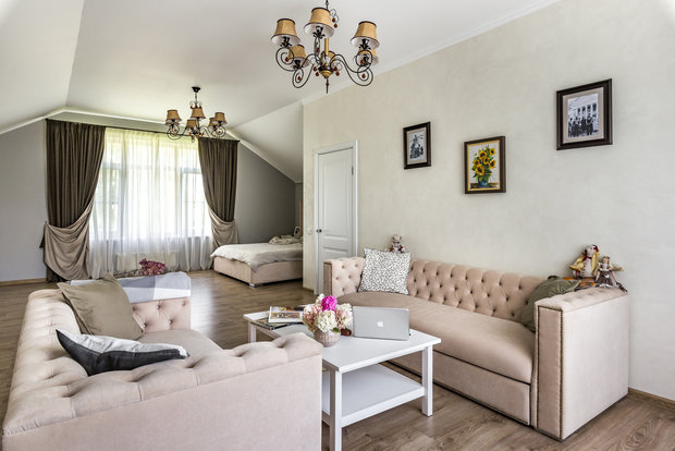 Фото из портфолио Загородная классика – фотографии дизайна интерьеров на INMYROOM