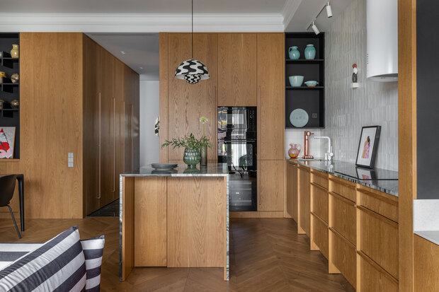 Фотография: Кухня и столовая в стиле Современный, Дом, Проект дня, Дом и дача, Беларусь, 4 и больше, Более 90 метров, эклектика с элементами современного и винтажного стилей, Гродно, Юлия Страпко – фото на INMYROOM