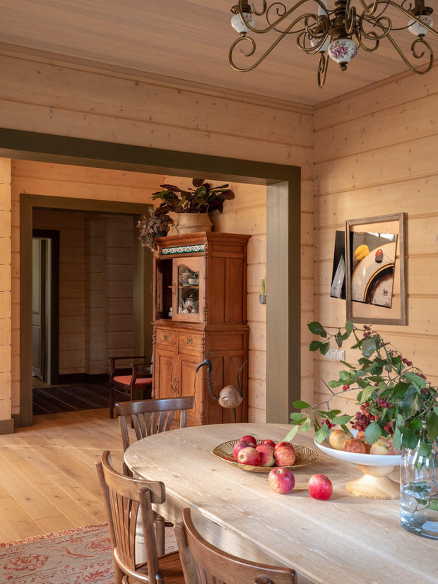 Фотография: Кухня и столовая в стиле Прованс и Кантри, Дом, Проект недели, Дача, Дом и дача, Московская область, 4 и больше, Более 90 метров, Анна Морозова, Aminteriors, Талеж, Константин Доронченков – фото на INMYROOM