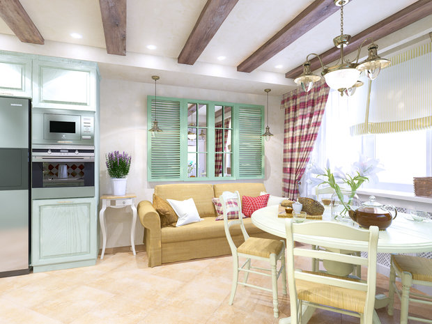 Фото из портфолио Частная квартира 85м2 – фотографии дизайна интерьеров на INMYROOM