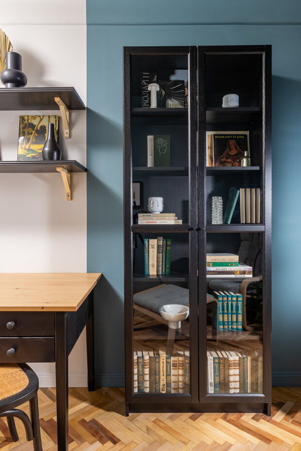 Фотография: Кабинет в стиле Скандинавский, Современный, Винтажный, Квартира, Проект недели, Санкт-Петербург, Хрущевка, 3 комнаты, 40-60 метров, Полина Андреева – фото на INMYROOM