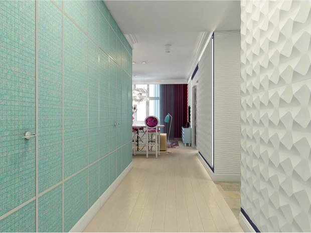 Фото из портфолио "Клубника, пионы и седьмое небо". Проект квартиры 105 кв.м. – фотографии дизайна интерьеров на INMYROOM