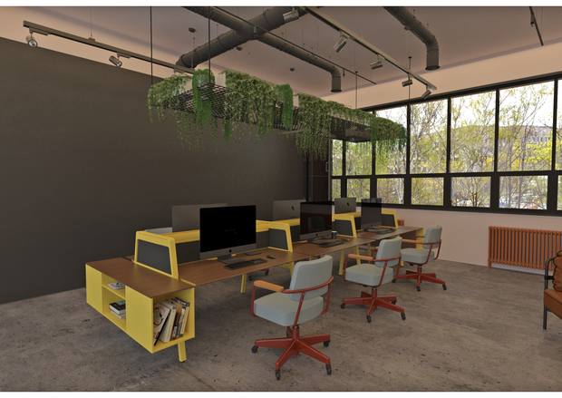 Фото из портфолио Офис для IT компании в Риге – фотографии дизайна интерьеров на INMYROOM