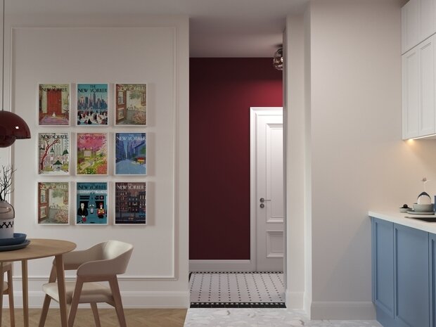 Фото из портфолио Яркая классика – фотографии дизайна интерьеров на INMYROOM