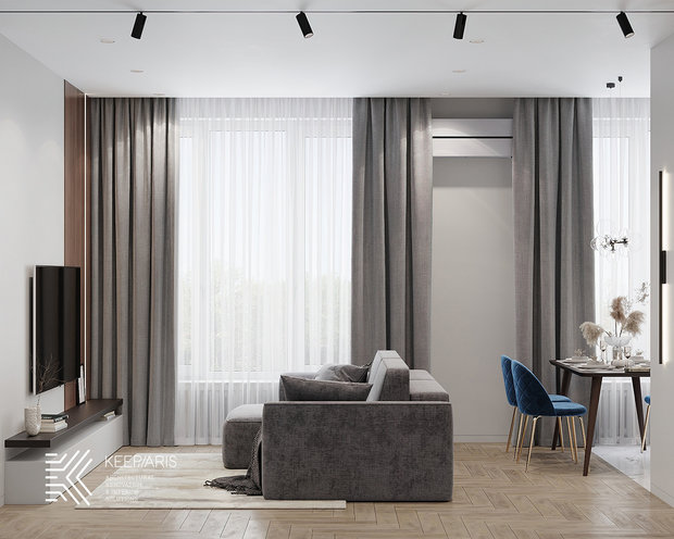 Фото из портфолио ЖК Ривер Парк – фотографии дизайна интерьеров на INMYROOM