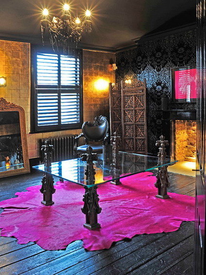 Фотография: Гостиная в стиле Эклектика, Дом, Дома и квартиры – фото на INMYROOM