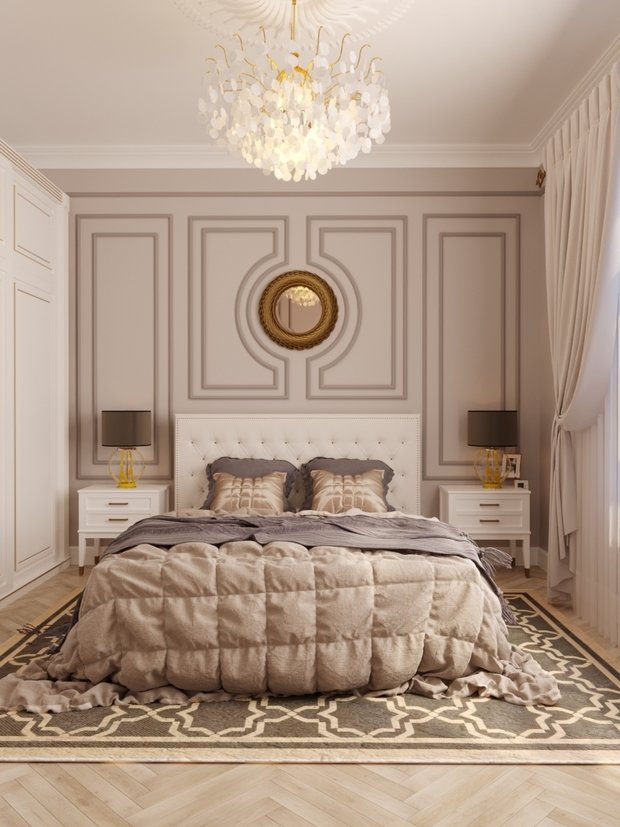 Фото из портфолио Дизайн спальни в частном доме – фотографии дизайна интерьеров на INMYROOM