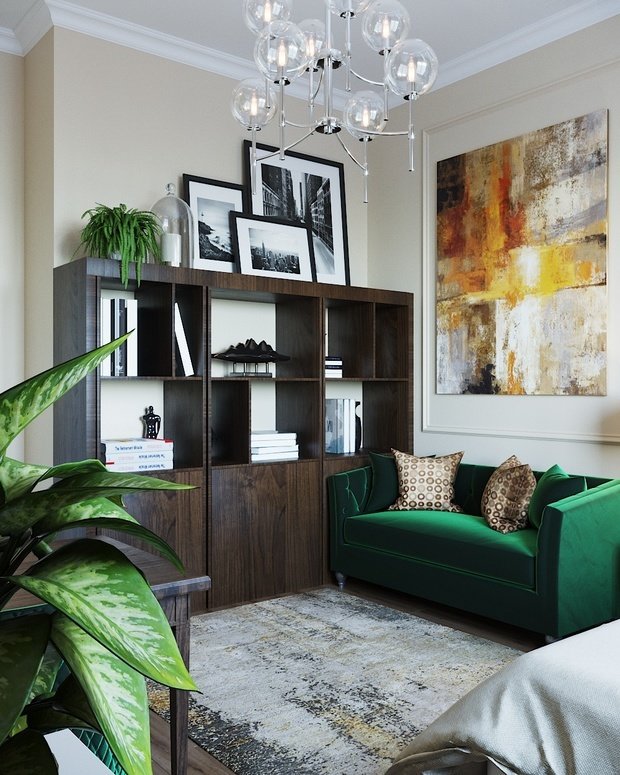 Фото из портфолио Интересные акценты – фотографии дизайна интерьеров на INMYROOM