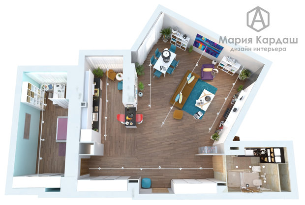 Фото из портфолио Мои проекты – фотографии дизайна интерьеров на INMYROOM
