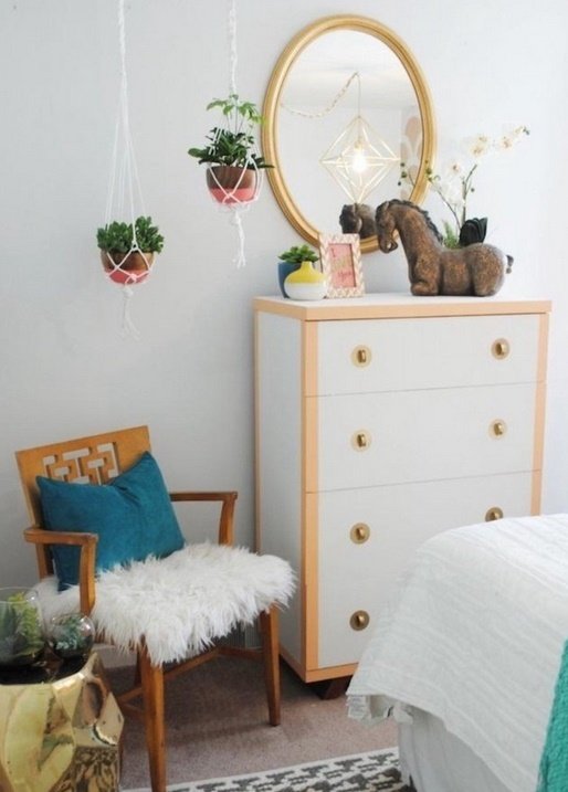 Фотография: Спальня в стиле Скандинавский, Малогабаритная квартира – фото на INMYROOM