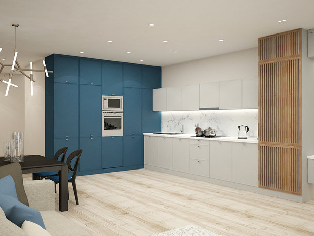 Фото из портфолио ТАУНХАУС В БЛАГОДАТОВО – фотографии дизайна интерьеров на INMYROOM