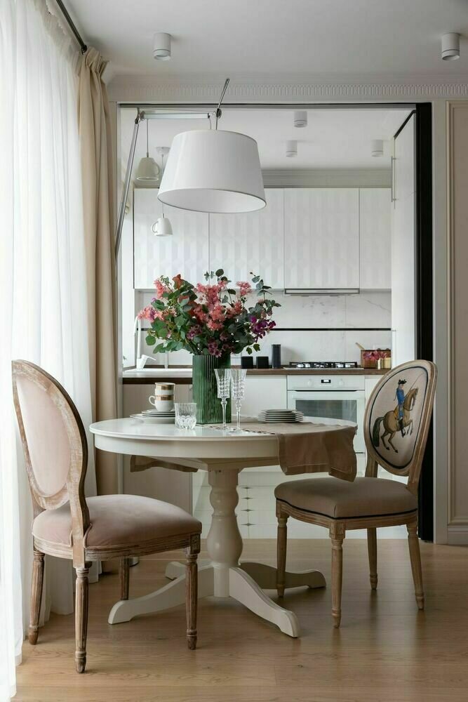 Фотография: в стиле , Кухня и столовая, Современный, Квартира, Советы, Хрущевка, RodenHome – фото на INMYROOM