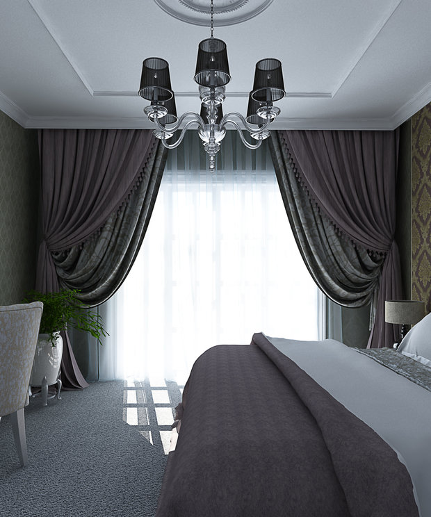 Фото из портфолио Спальня-будуар в мягких тонах – фотографии дизайна интерьеров на INMYROOM