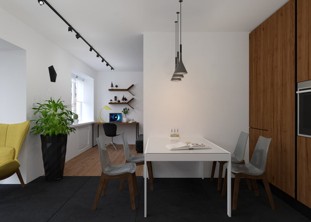 Фото из портфолио Квартира для байкера – фотографии дизайна интерьеров на INMYROOM