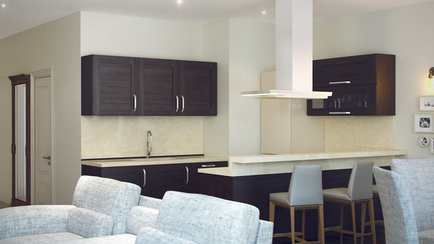 Фото из портфолио Проект "Сладкий ноябрь" – фотографии дизайна интерьеров на INMYROOM